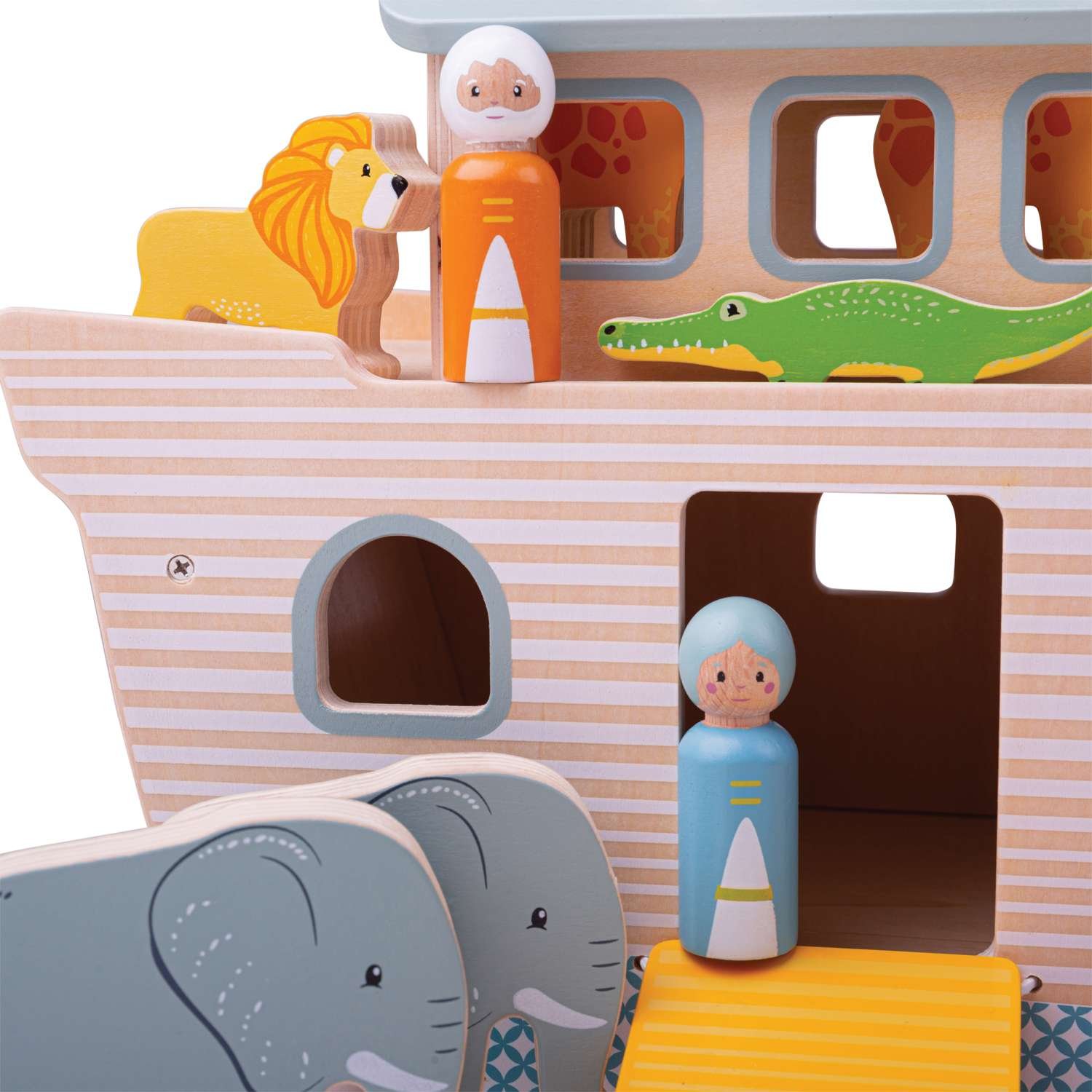 Bigjigs Toys Noah's Ark - 18 Months + - Image 4