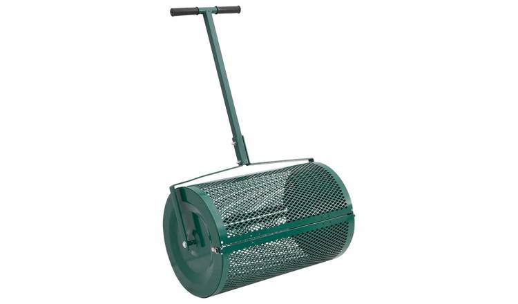 Walplus Steel Compost Spreader 75L - Green - 107.5 x 65 x 40 cm