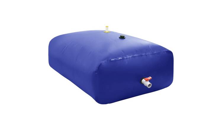 Walplus PVC Water Container with Tap Foldable 5000 L - Blue - 250 x 200 x 100 cm