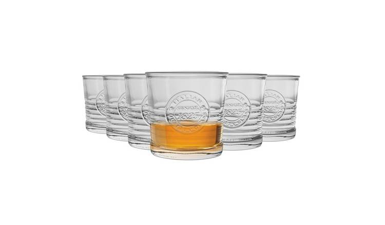 Bormioli Rocco Officina 1825 Double Whisky Glasses - 300ml - Pack of 12