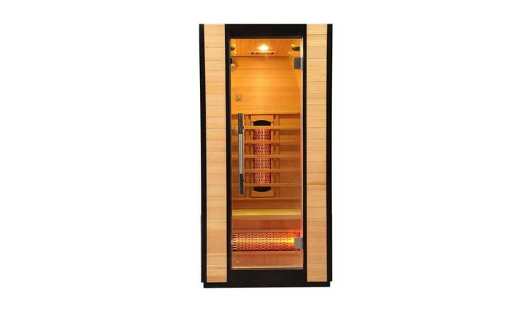 Vidalux Platinum 1 Person Hemlock Full Spectrum Sauna