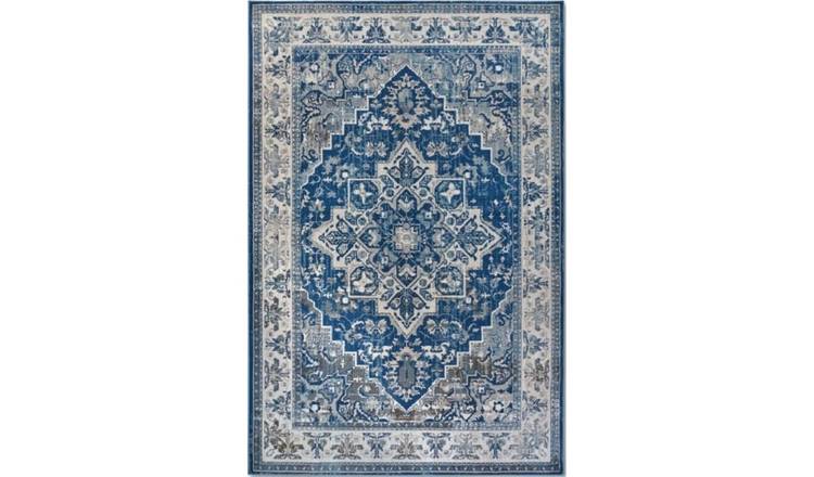 Villeroy & Boch Blue 1869 Jehanne Classic Medallion Rug - 160 x 235cm