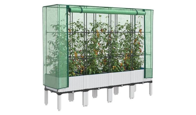 Walplus Steel Raised Garden Bed V3 - 160 x 40 x 140 cm