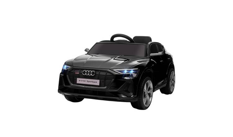HOMCOM Audi E tron 12V 3 to 5 Years Parental Remote Electric Ride on Car – Black