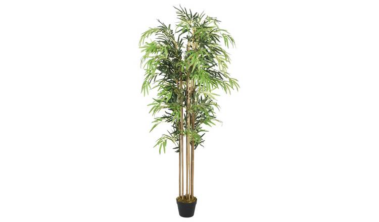 Walplus Artificial Bamboo Tree - Green - 180 cm - 1605 Leaves