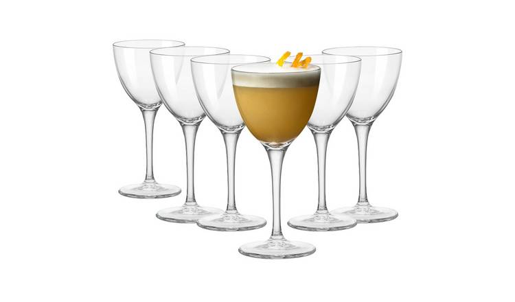 Bormioli Rocco Bartender Novecento Nick & Nora Glasses - Pack of 6