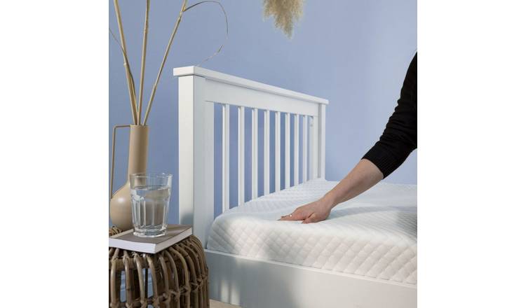 Noa & Nani Jimi Single Thin Hypoallergenic Eco Foam Mattress - White