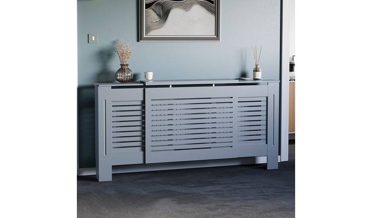 Vida Designs Milton Adjustable Radiator Cover - Grey