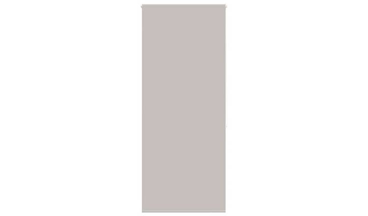 Walplus PEVA Shower Roller Blind - Light Grey - 90 x 240 cm