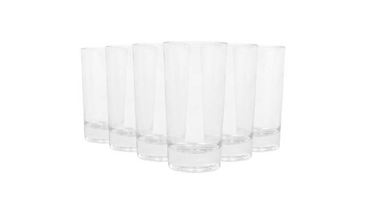 Rink Drink Shot Glasses - Clear - Pack of 6