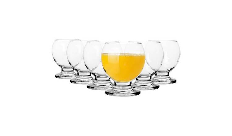 LAV Nectar Glass Tumblers - 215ml - Pack of 6