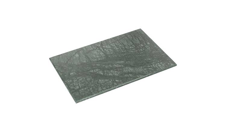 Argon Tableware Rectangle Marble Chopping Board - 30cm x 20cm - Green