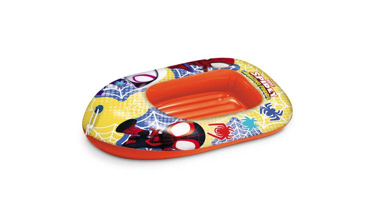 Mondo 112cm Marvel Spidey Inflatable Boat - Yellow
