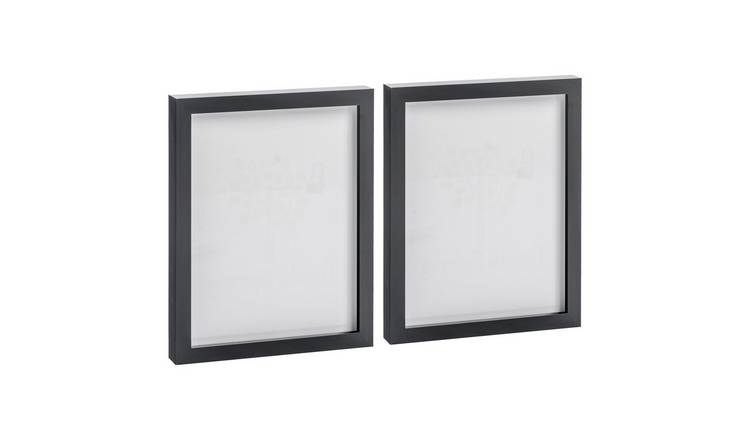 Nicola Spring Photo Frames - 8" x 10" - Set of 2 - Black