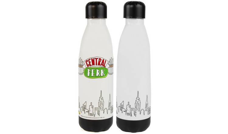 Friends Central Perk Logo Tritan Bottle - Silver