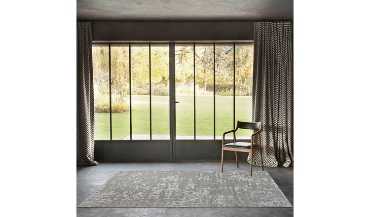 Mega Flooring Beige Modern Abstract Rug - 160 x 230cm