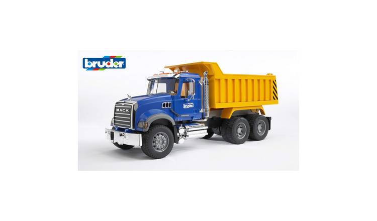 Bruder 1:16 Mack Granite Tip Up Truck - Blue/Yellow