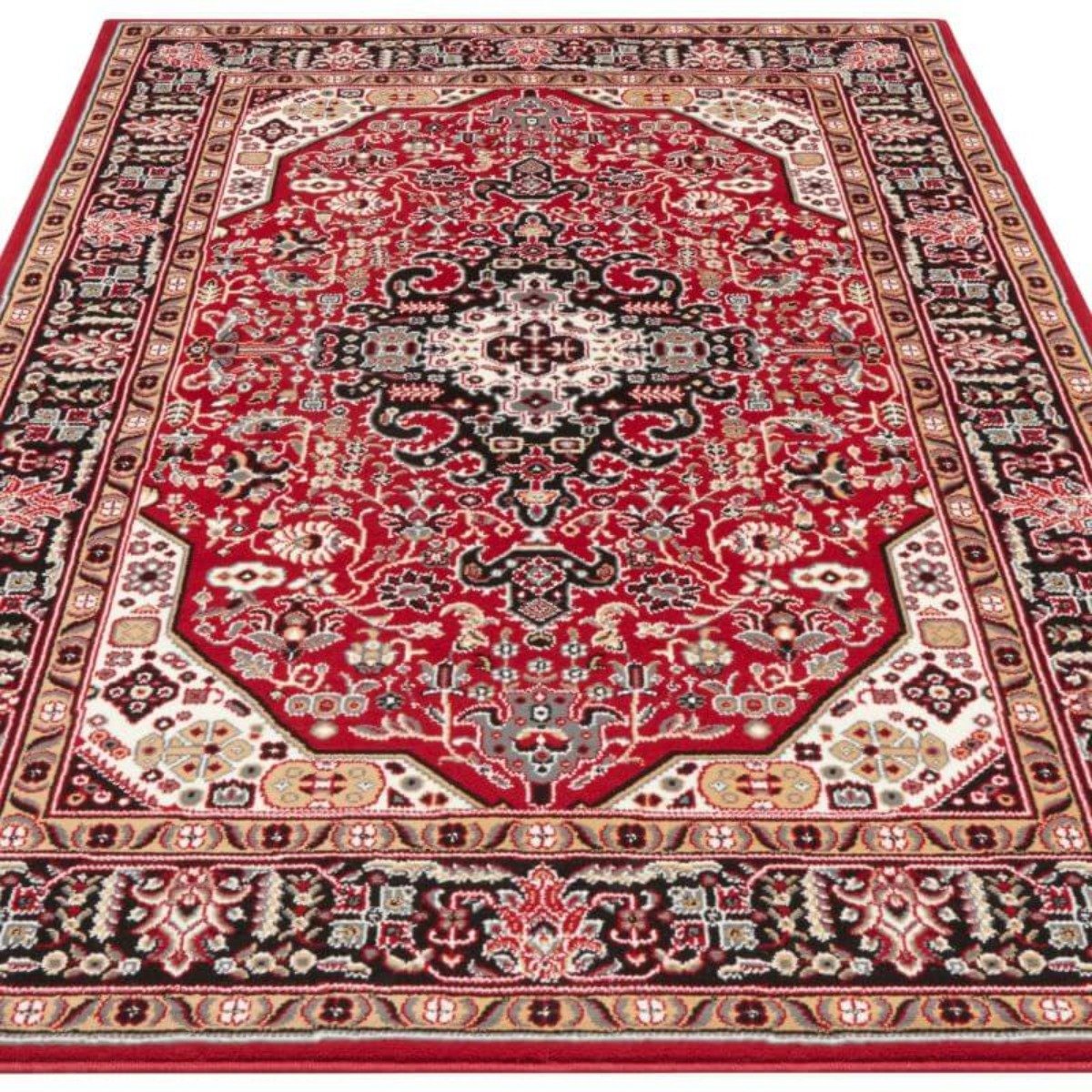 Buy Hanse Home Red Oriental Skazar Isfahan Vintage Bordered Rug