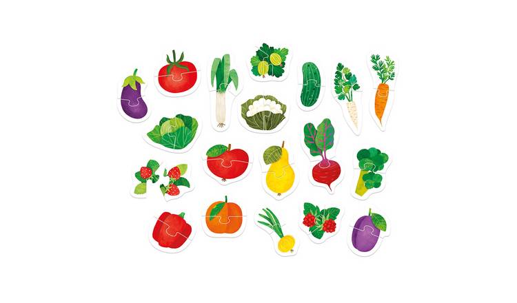 Banana Panda My First Puzzles Fruits and Veggies - 18m+