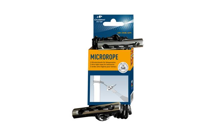 Amazonas Micro Rope Hammock Fixing Set - Black