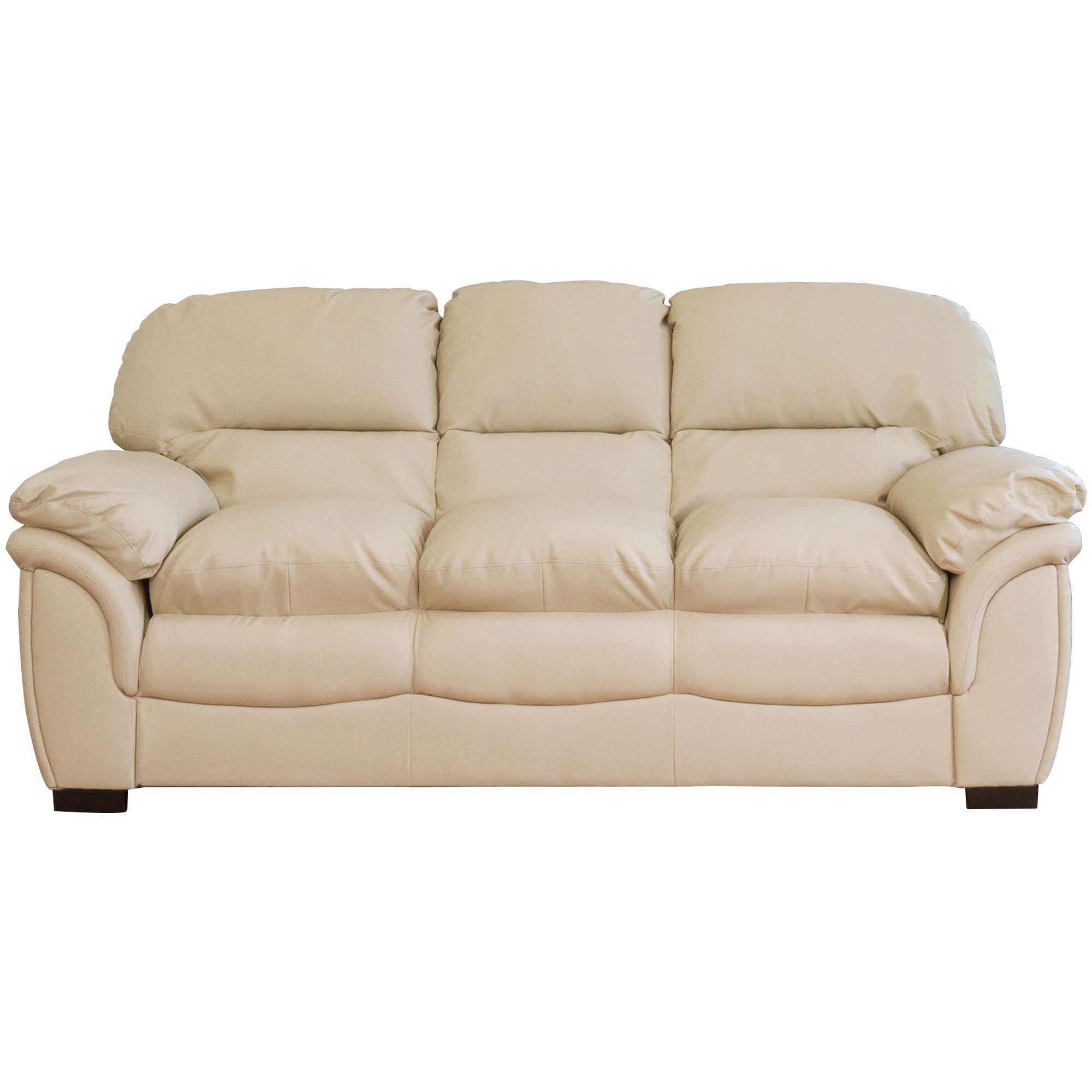 Artemis Home Leverton 3 Seat Sofa - Cream - Image 2