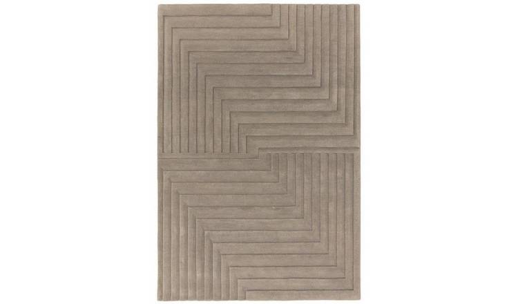 Mega Flooring Silver Handmade  Rug - 120 x 170cm