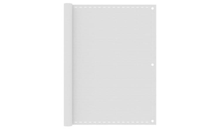 Walplus HDPE Balcony Screen - White - 120 x 600 cm