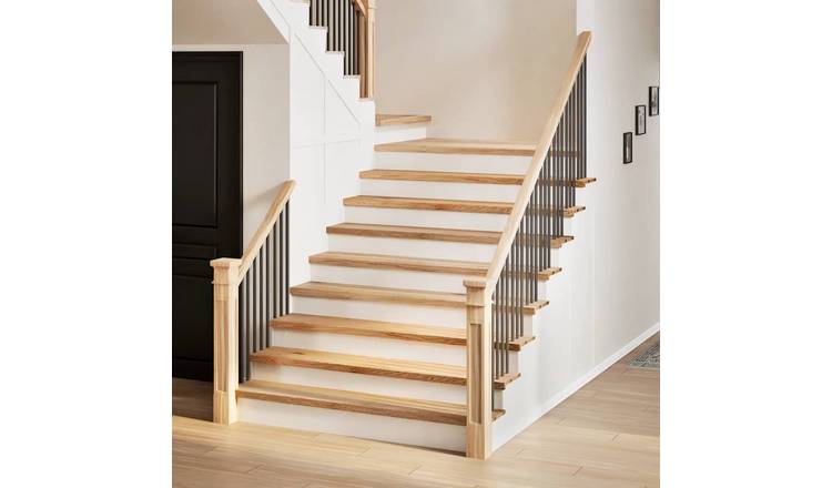 Walplus Pack of 8 Carpet Stair Treads - 110 x 25 cm