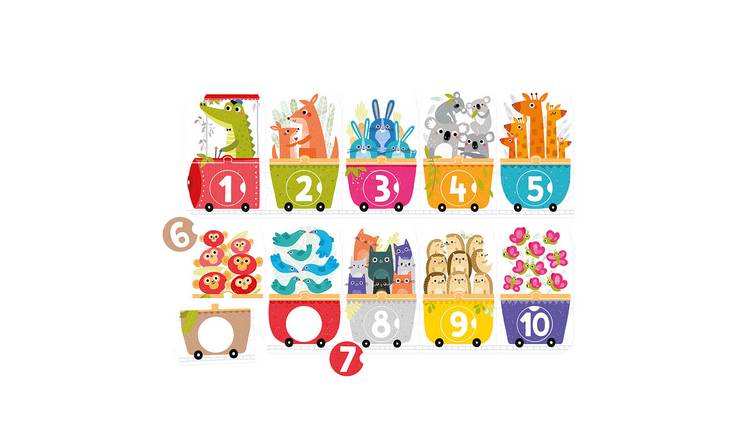 Banana Panda Make-a-Match Puzzle Number Train - 3y+