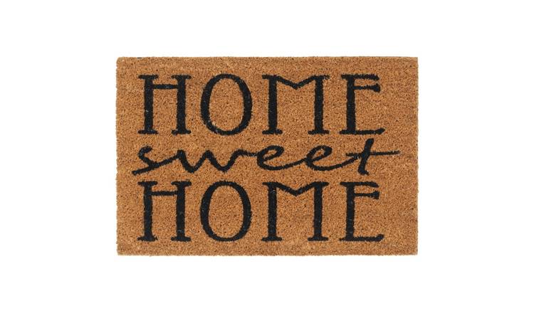 Walplus 16 mm Thick Coir Door Mat - Natural - 40 x 60 cm