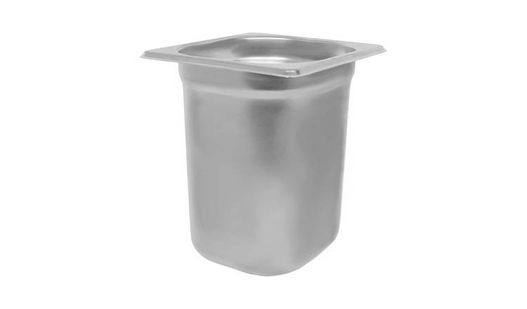 Argon Tableware Stainless Steel Gastronorm Container 1/6 - 3L