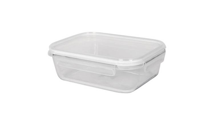 Harbour Housewares Glass Food Storage Container with Lid - 22 x 7cm
