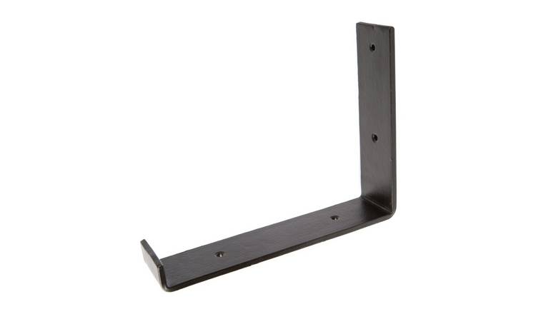 Hammer & Tongs Scaffold Board Iron Shelf Bracket - Black