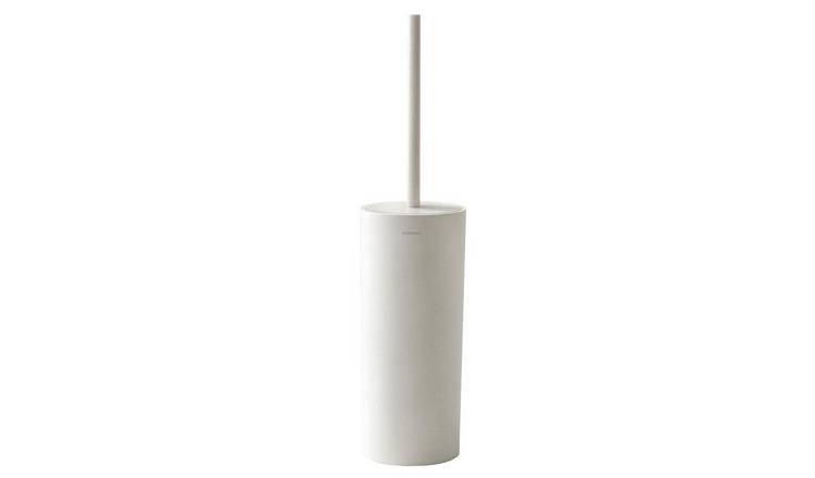 Cosmic Star Toilet Brush & Holder - Matt White