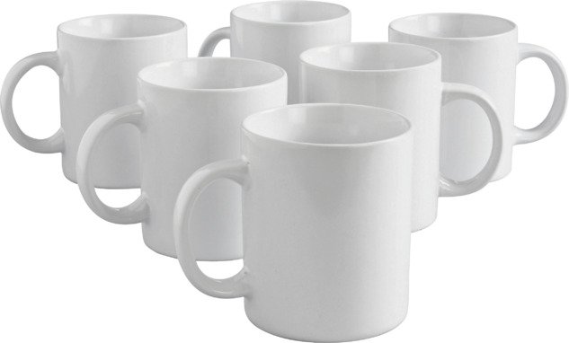 Argos Home Set of 6 Porcelain Mugs Review