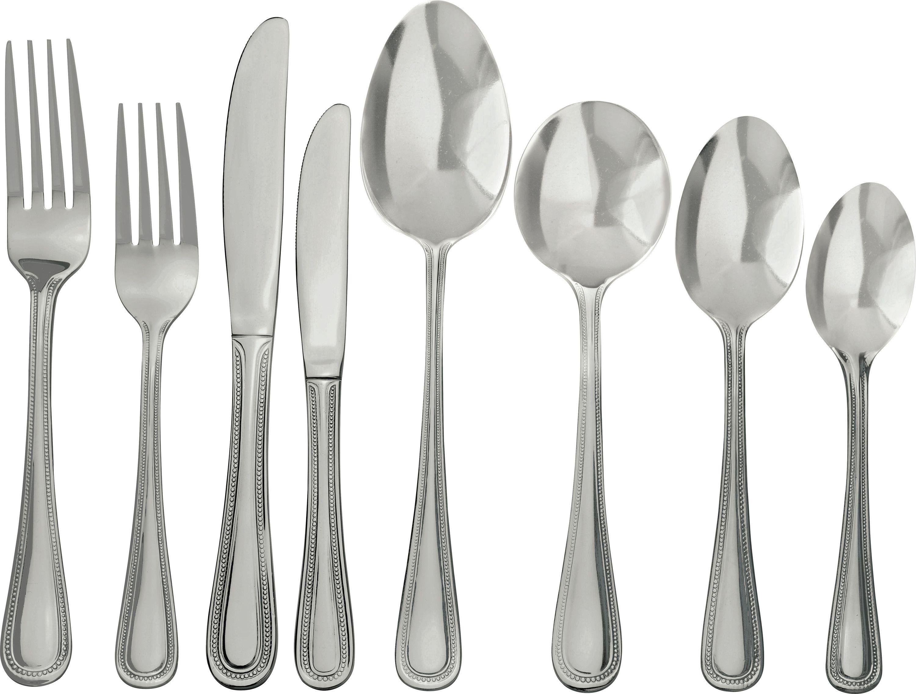 Argos Home 58 Piece Stainless Steel Canteen Set