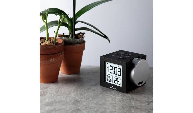  NEW Alarm Clock Multi-Function Digital LCD Voice Talking LED  Projection Temperature : Home & Kitchen