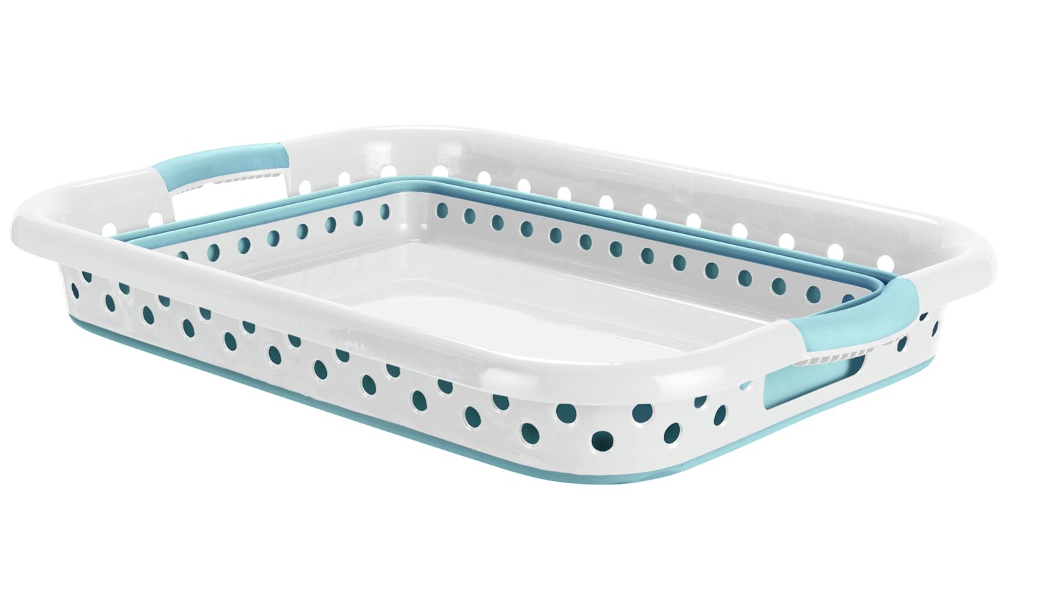 Buy Addis 45 Litre Collapsible Laundry Basket Multicoloured Linen