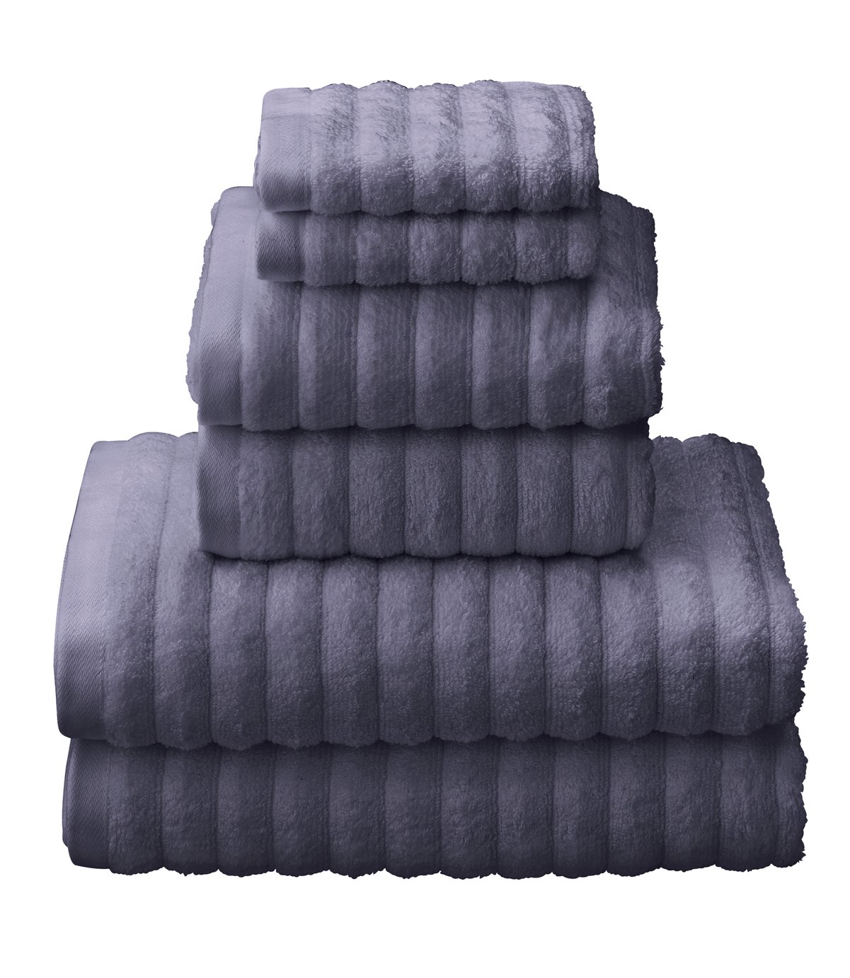 Argos Home Quick Dry 6 Piece Towel Bale - True Blue