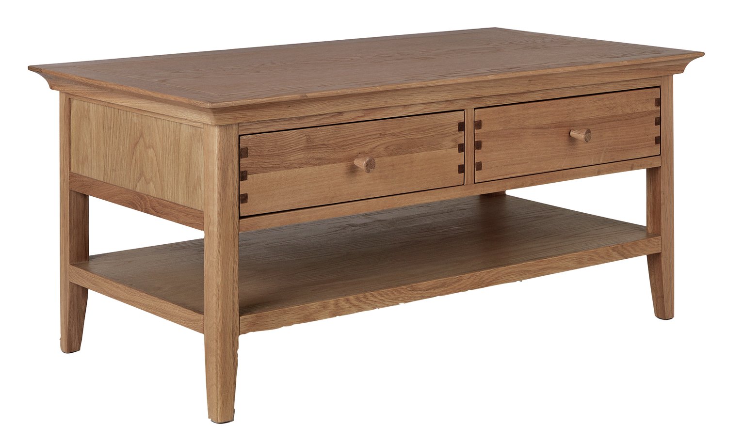 Argos Home Pembridge 2 Drawer Solid Wood Coffee Table