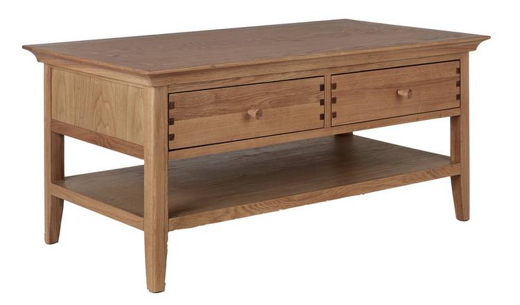 Buy Argos Home Pembridge 2 Drawer Solid Wood Coffee Table Coffee Tables Argos