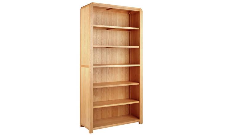 Buy Argos Home Novara 5 Shelf Tall Oak Veneer Bookcase