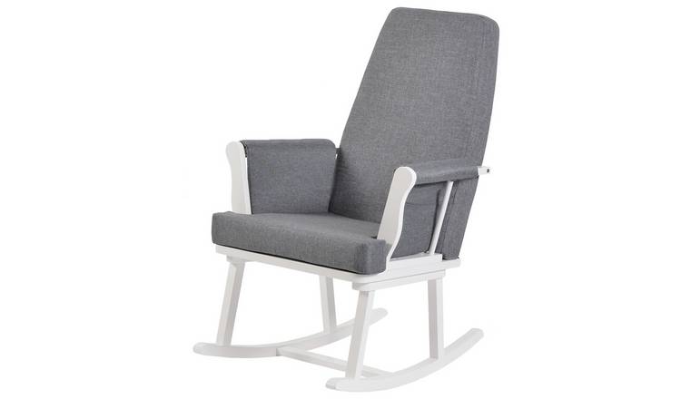 Buy KUB Haldon Rocking Chair - White | Nursing chairs | Argos