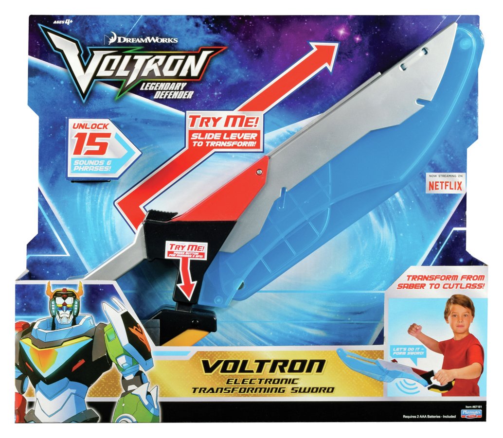 Voltron Electronic Transforming Sword review