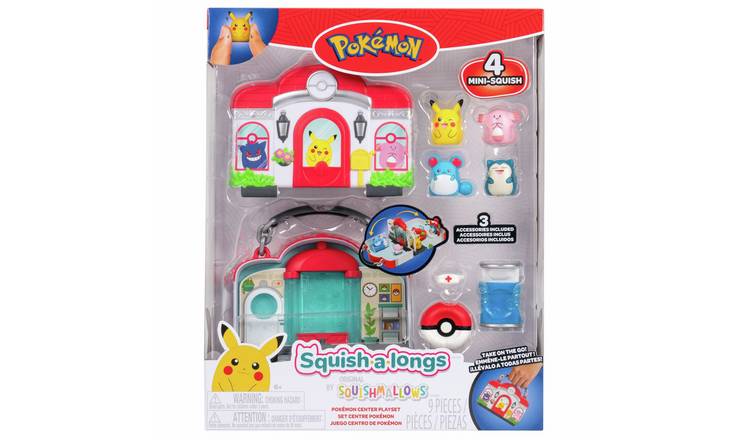 Squish-a-longs Pokémon Centre Playset	