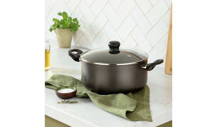 Argos Home 24cm Aluminium Stockpot