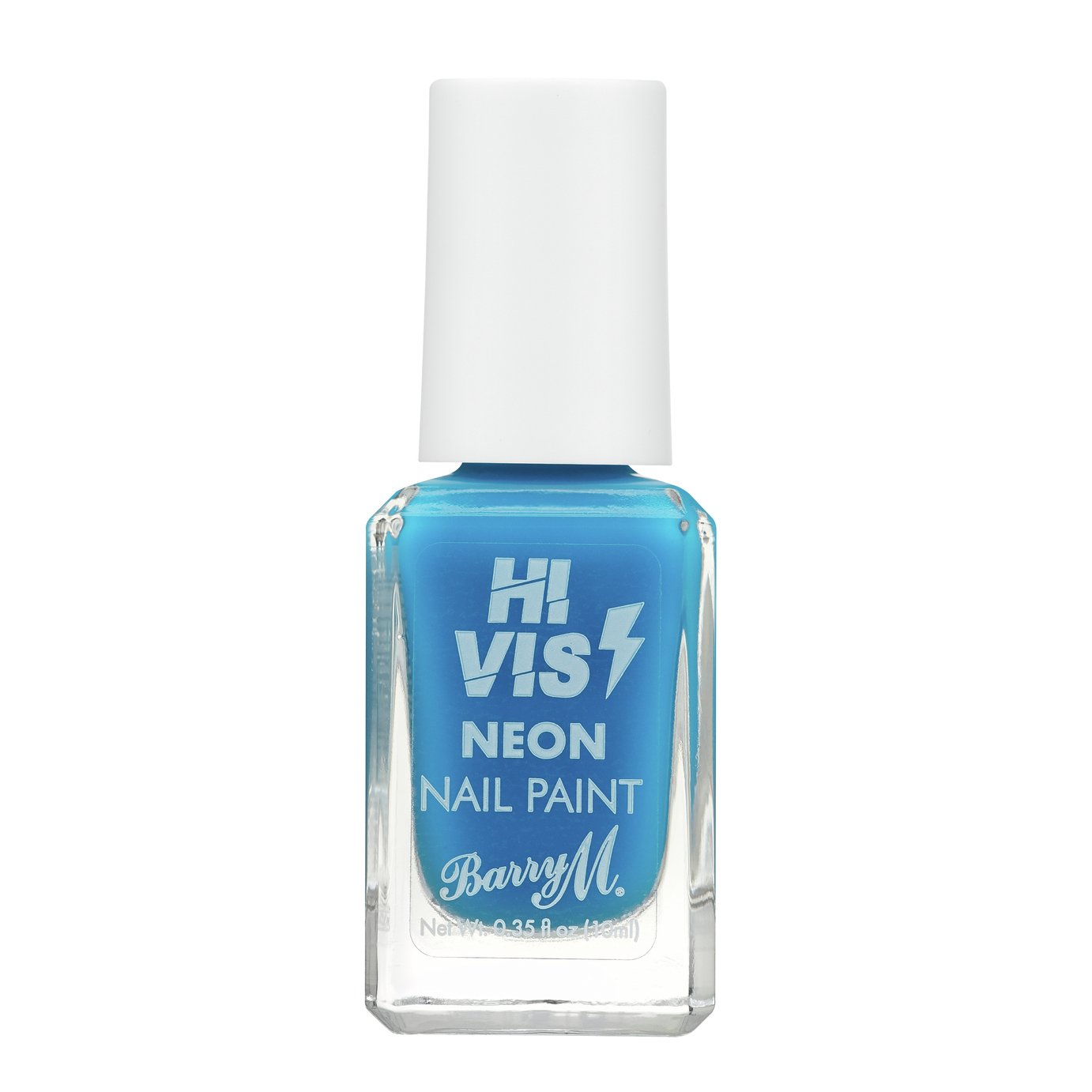 Barry M Hi Vis Nail Paint Blue Shock Review