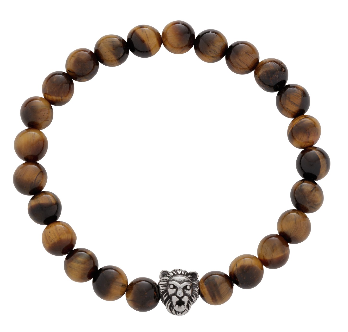 Revere Men's Stainless Steel Tigers Eye Lion Head Bracelet Review