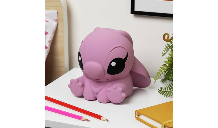 Lilo & Stitch Angel SquishyGlo Silicone Desk Lamp - Pink