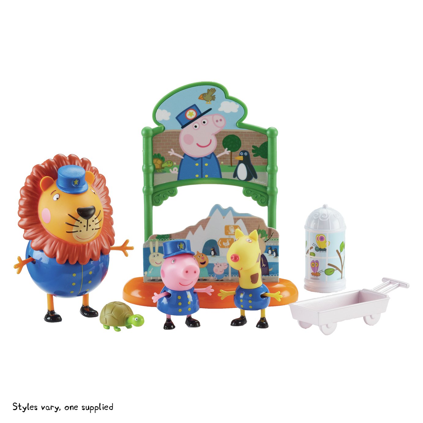 Peppa's Day at the Zoo Book Playset Review